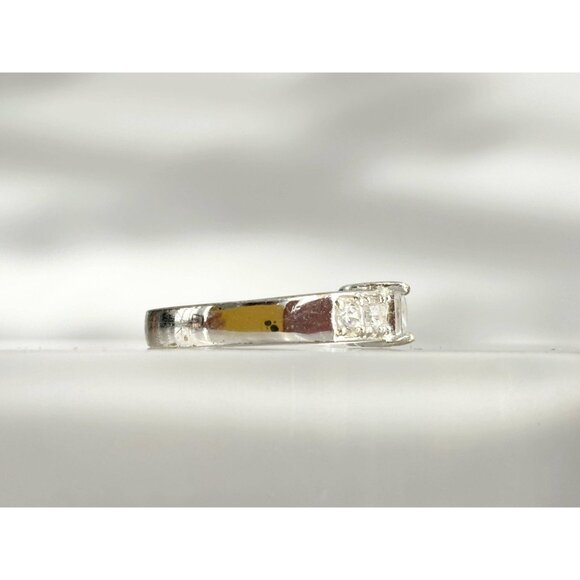 Cocktail Style Multi CZ Gemstone 925 Sterling Silver Vintage Ring - sz 6.75 - Picture 3 of 16